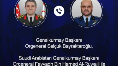 Genelkurmay Başkanı Orgeneral Selçuk Bayraktaroğlu, Suudi Arabistan Genelkurmay Başkanı Orgeneral