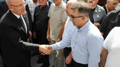 Hazine ve Maliye Bakanı Mehmet Şimşek, bir dizi temas ve