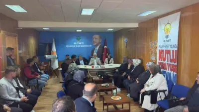 AK Parti Hisarcık İlçe Başkanlığında, Kütahya Milletvekili Adil Biçer’in katılımıyla