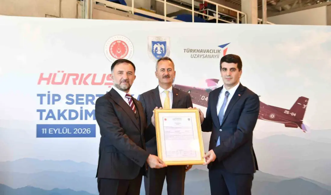 Cumhurbaşkanlığı Savunma Sanayii Başkanı Haluk Görgün, HÜRKUŞ-II’nin Askeri Tip Sertifikası
