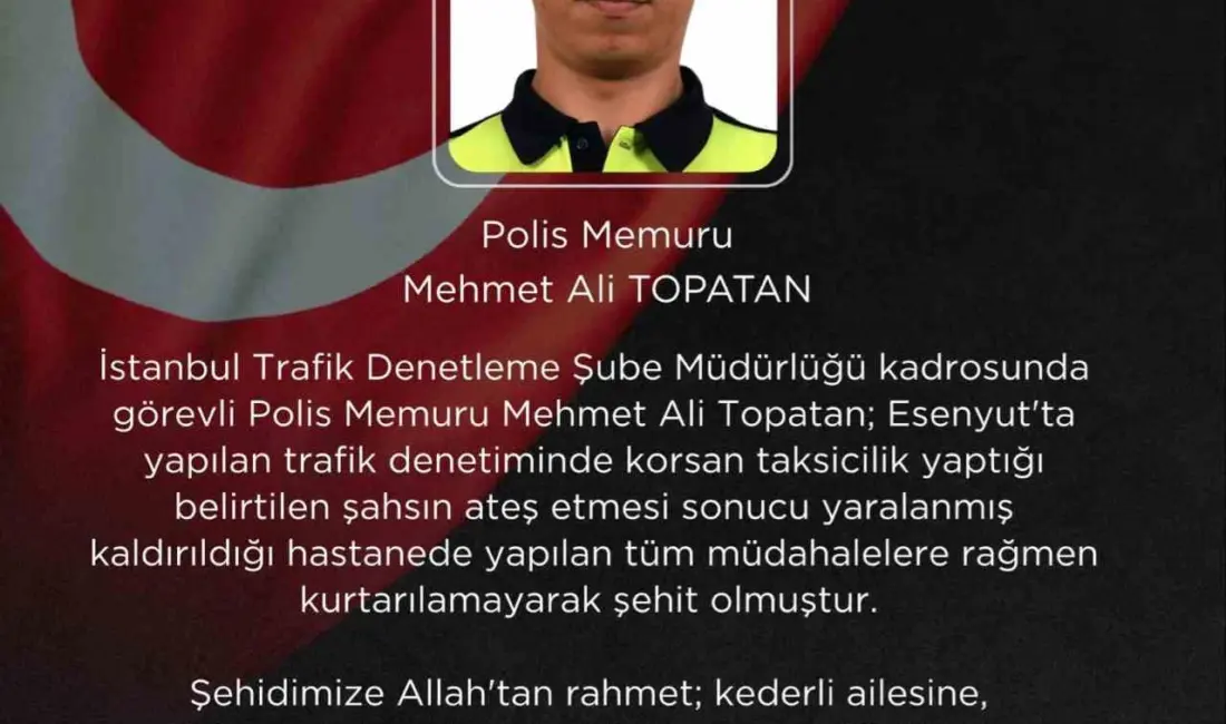 İçişleri Bakanı Mustafa Çiftçi, İstanbul’un Esenyurt ilçesinde trafik denetimi sırasında