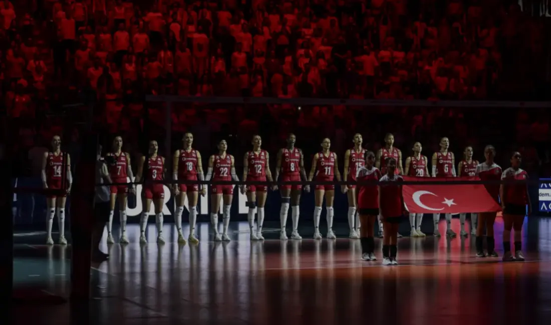 İletişim Başkanı Burhanettin Duran, CEV Trendyol 2026 Kadınlar Avrupa Şampiyonası'nda