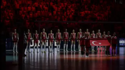 İletişim Başkanı Burhanettin Duran, CEV Trendyol 2026 Kadınlar Avrupa Şampiyonası'nda