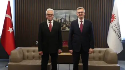 İletişim Başkanı Burhanettin Duran, Pakistan’ın Ankara Büyükelçisi Dr. Yousaf Junaid