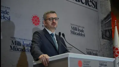 İletişim Başkanı Burhanettin Duran, İstanbul'da düzenlenen panelde Türkiye'nin vesayetle mücadelesini