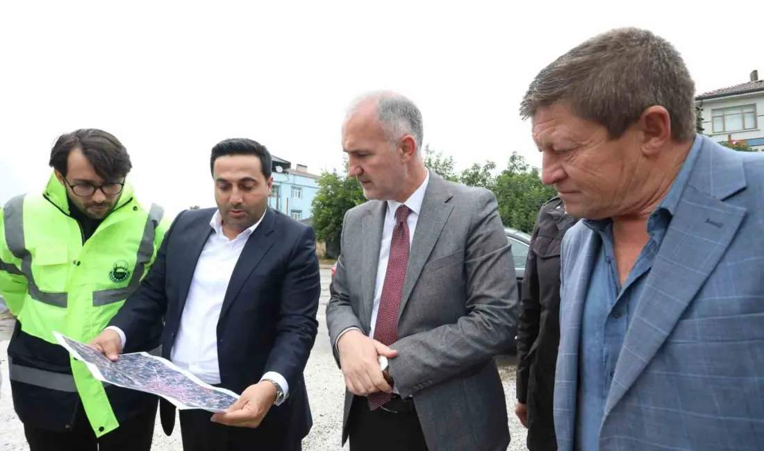 İnegöl Belediyesi, Kurşunlu Mahallesinde yapılaşmanın başladığı bölgelerde 8 sokakta 1300