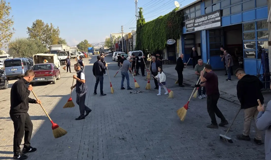İnegöl Belediyesi, 20 Eylül Dünya Temizlik Günü çerçevesinde şehir genelinde