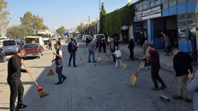 İnegöl Belediyesi, 20 Eylül Dünya Temizlik Günü çerçevesinde şehir genelinde
