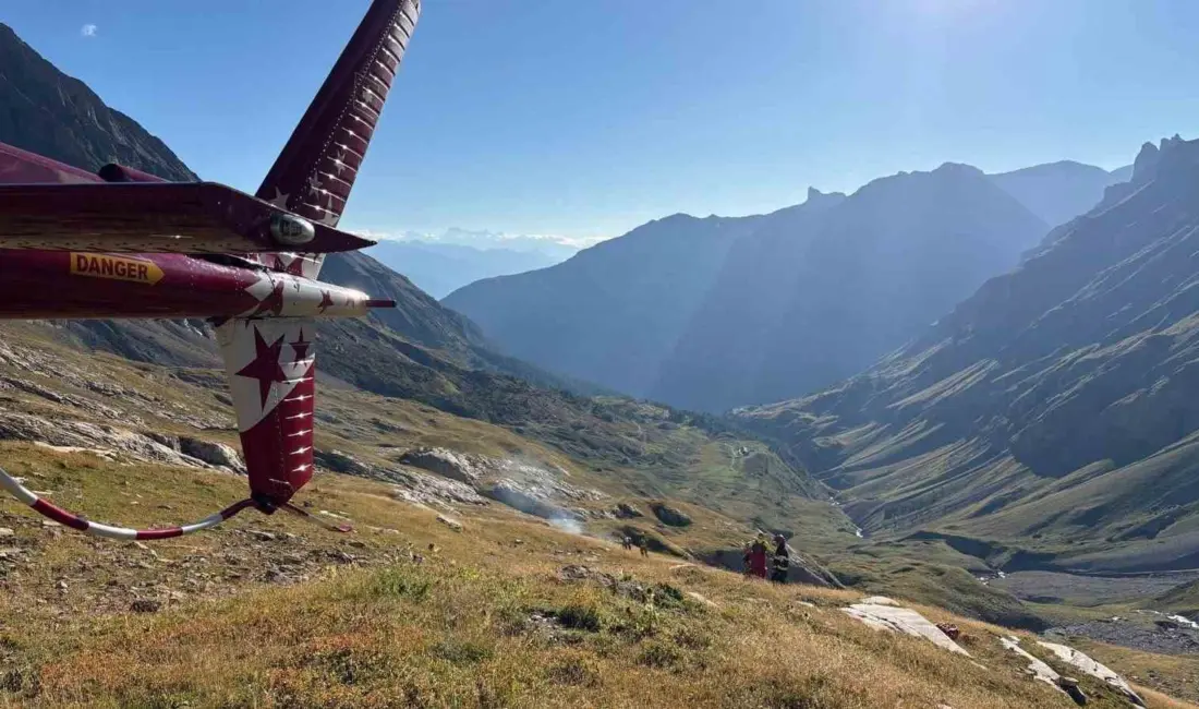 İsviçre’nin Valais kantonunda salı günü Cirrus SR22T tipi küçük uçağın