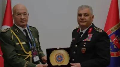 Jandarma Genel Komutanı Orgeneral Ali Çardakcı, İGEF 2025 kapsamında yedi