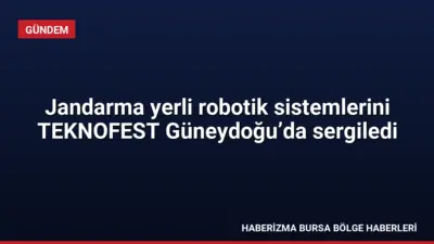 Jandarma Genel Komutanlığı, TEKNOFEST Güneydoğu'da yerli mayın tespit aracı ve