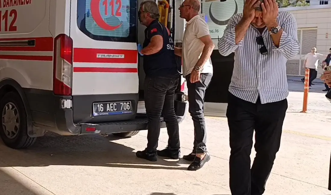 Bursa’nın İnegöl ilçesinde hafif ticari aracın çarptığı 13 yaşındaki bisikletli