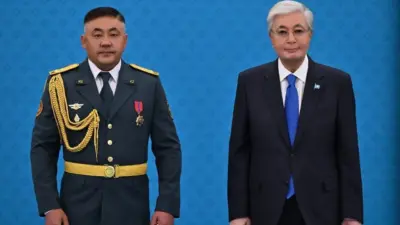 Kazakistan’da Cumhurbaşkanı Kasım Comert Tokayev’in Hazar Denizi’ndeki tatbikat sırasında yaşanan