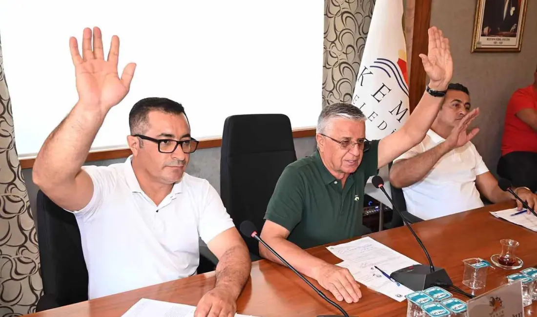 Kemer Belediyesi Eylül Ayı Meclis Toplantısı, Kemer Belediye Başkanı Necati