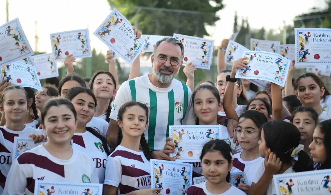 Kestel Belediyesi tarafından çocuk ve gençleri sporla buluşturmak amacıyla 12