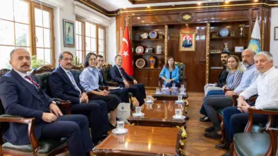 Kırgız Cumhuriyeti Ankara Büyükelçisi Ruslan Kazakbaev ve beraberindeki heyet, Diyarbakır