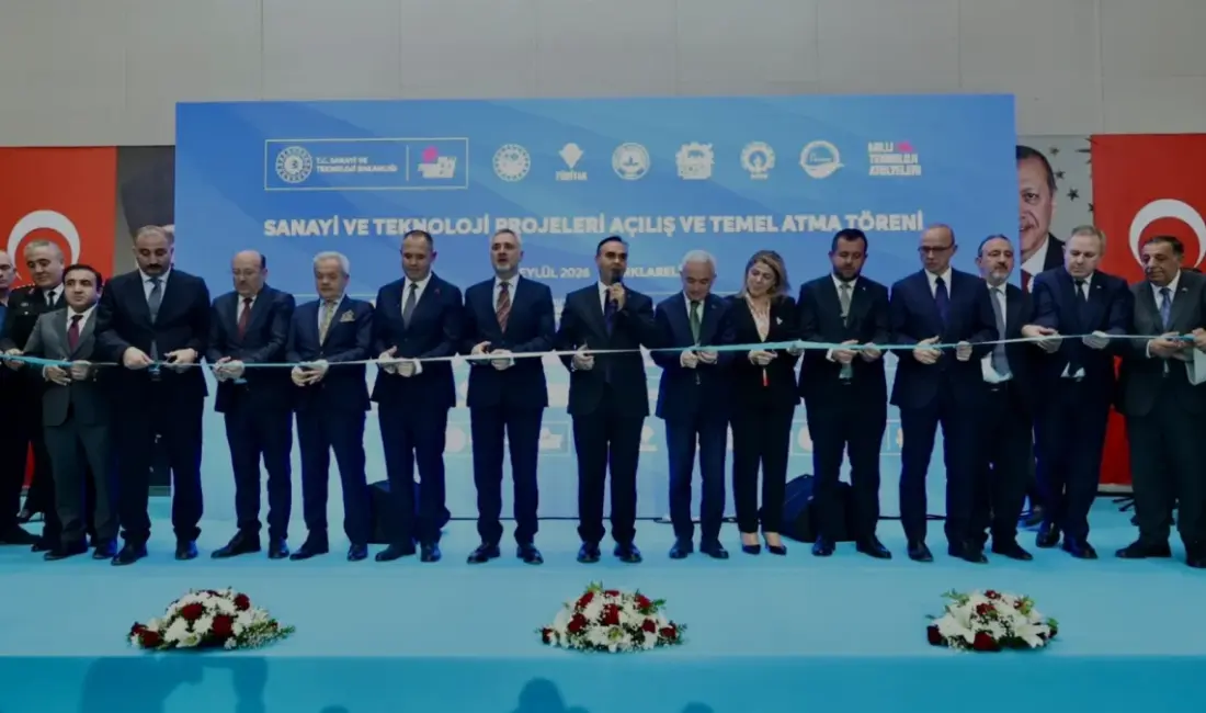 Sanayi ve Teknoloji Bakanı Mehmet Fatih Kacır, Kırklareli Üniversitesi'nde Milli