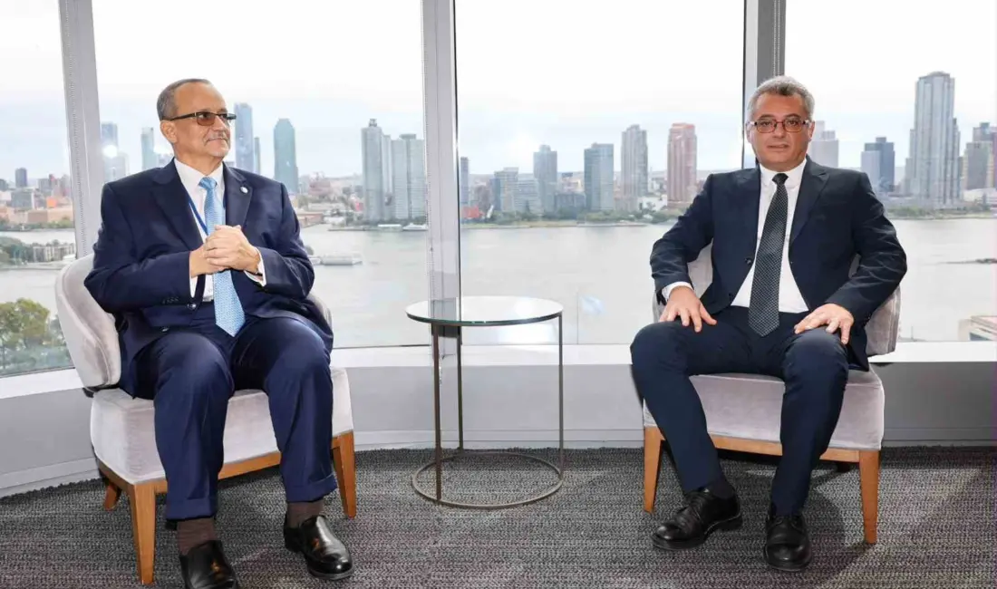 Kuzey Kıbrıs Türk Cumhuriyeti (KKTC) Cumhurbaşkanı Tufan Erhürman, New York’ta,