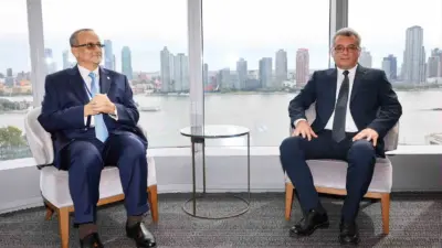 Kuzey Kıbrıs Türk Cumhuriyeti (KKTC) Cumhurbaşkanı Tufan Erhürman, New York’ta,