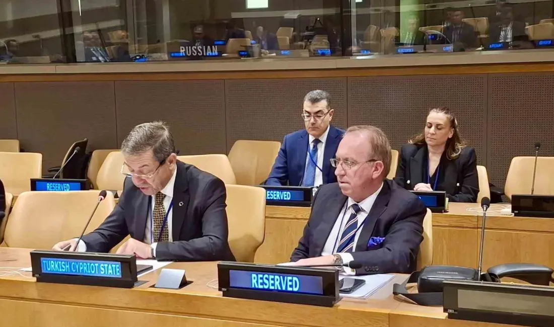 KKTC Dışişleri Bakanı Tahsin Ertuğruloğlu, New York’ta Ekonomik İşbirliği Teşkilatı