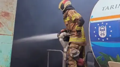 Bursa’da bir kömür işletmesinde gece saatlerinde çıkan yangın çok sayıda