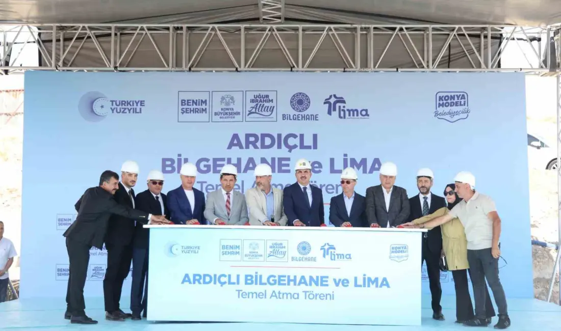 Konya Büyükşehir Belediyesi tarafından Ardıçlı TOKİ’ye kazandırılacak Bilgehane, Lise Medeniyet