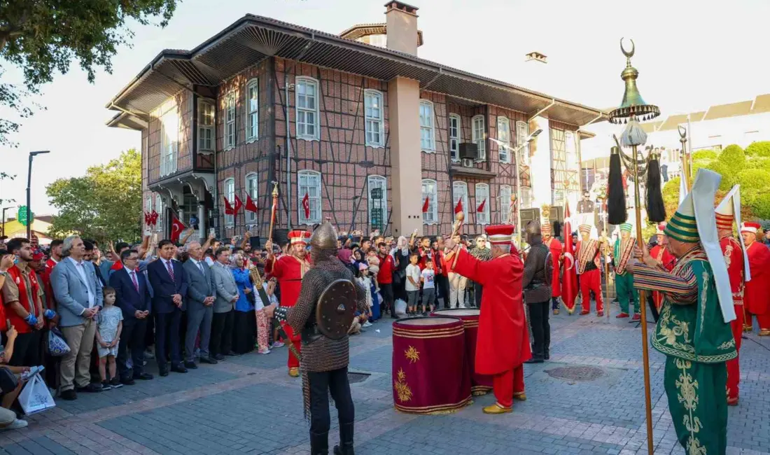 Bursa’nın Yunan işgalinden kurtuluşunun 104’üncü yıl dönümü kutlamaları Orhangazi Parkı’nda