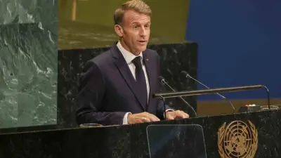 Fransa Cumhurbaşkanı Emmanuel Macron, 81. BM Genel Kurulu’nda yaptığı konuşmada,