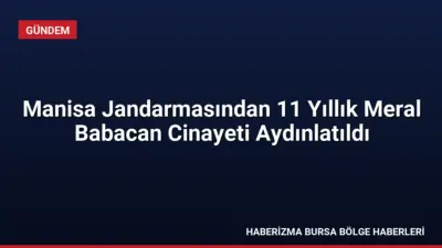 Manisa'da 2015 yılında işlenen Meral Babacan cinayeti, JASAT ekiplerinin yürüttüğü