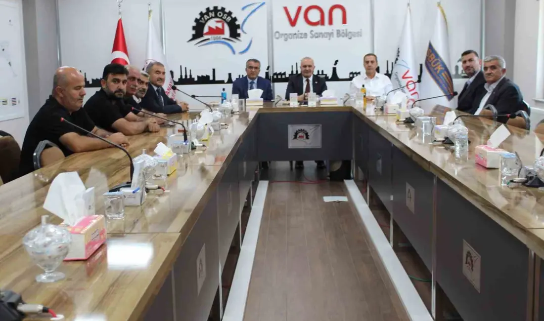 Van Organize Sanayi Bölgesi Yönetim Kurulu Başkanı Memet Aslan, Van’ın
