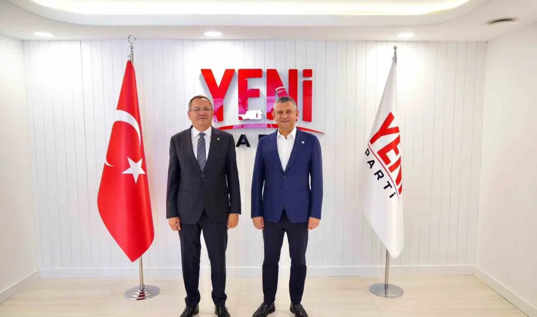 Ayvalık Belediye Başkanı Mesut Ergin, Ankara temasları kapsamında Yeni Parti