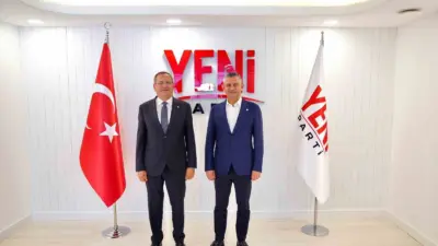 Ayvalık Belediye Başkanı Mesut Ergin, Ankara temasları kapsamında Yeni Parti