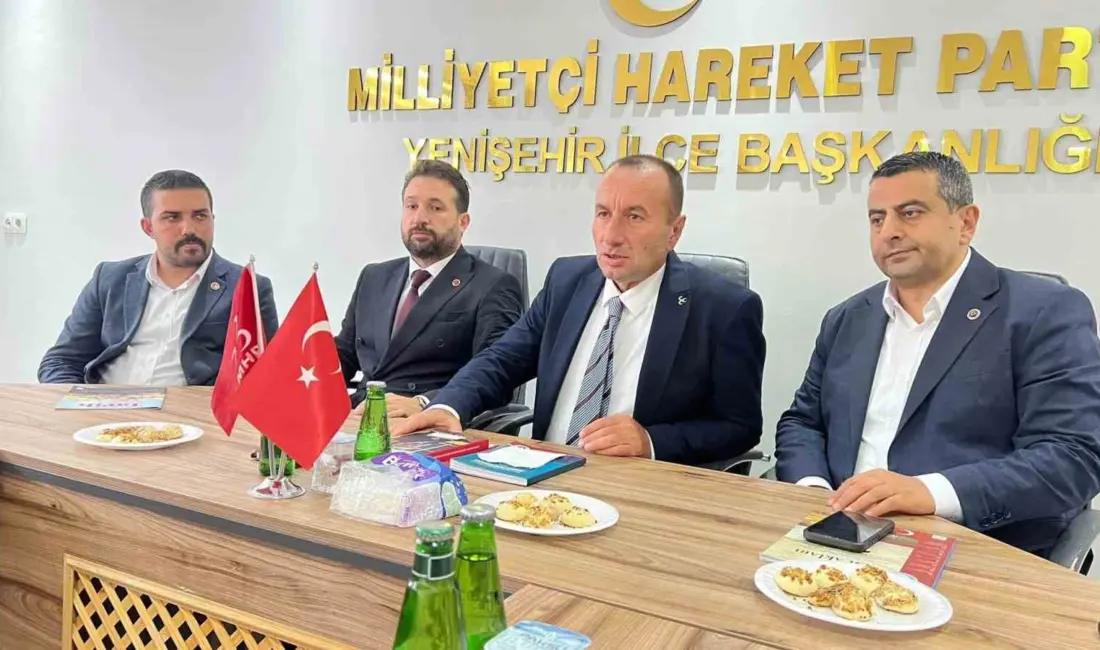 Milliyetçi Hareket Partisi (MHP) Bursa İl Başkanı Mehmet Emin Özcanbaz,