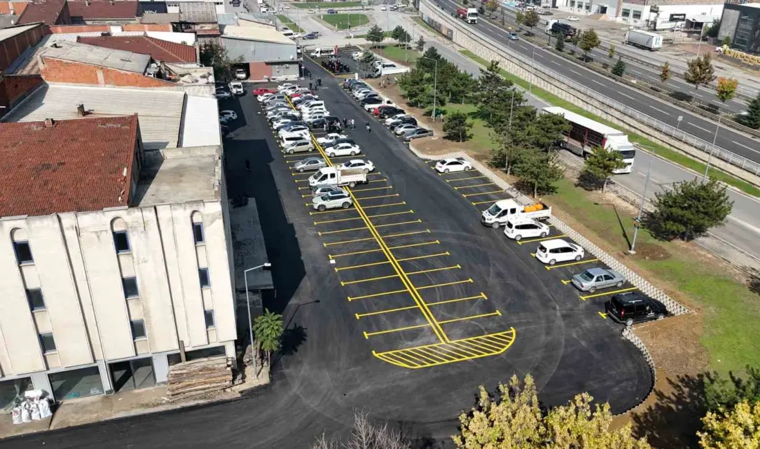 İnegöl Belediyesi, 165 araçlık otoparkın yapımı tamamlandı. Hem bölge esnafının
