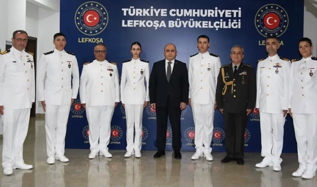 Açık Deniz Eğitimi kapsamında Gazimağusa Limanı’nı ziyaret etmek üzere Kuzey