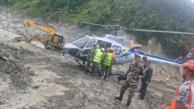 Nepal’deki sel felaketinde hidroelektrik tünelinde mahsur kalan 2 işçi, 10