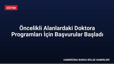 Araştırma üniversitelerinin öncelikli alanlardaki doktora programlarına araştırma görevlisi alımı için