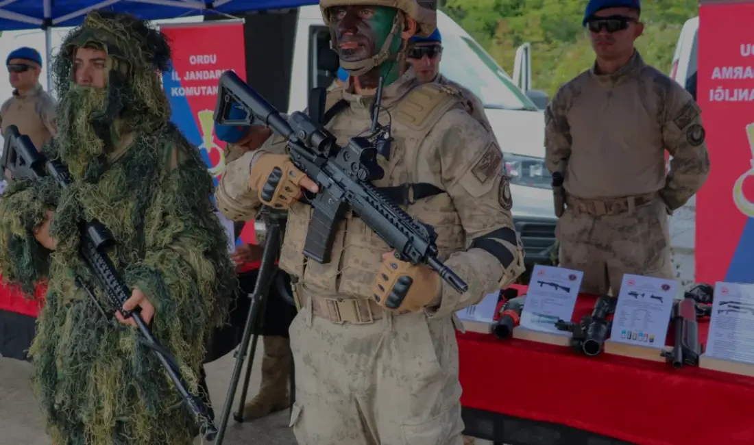 Ordu İl Jandarma Komutanlığı ekipleri, 19. Ünye Off-Road Yarışları'nda stant