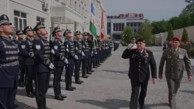 Jandarma Genel Komutanı Orgeneral Ali Çardakçı, Özbekistan'da Milli Muhafızlar Komutanlığı