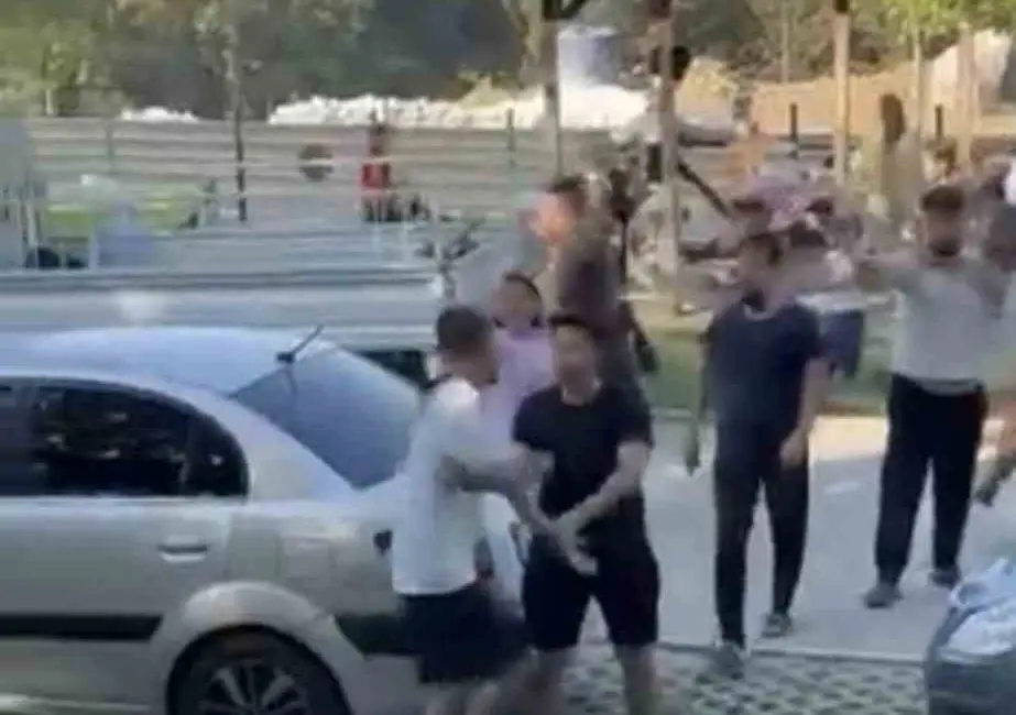 Bursa’da bulunan Cumalıkızık Kent Parkı’nda piknik yapmak için parka gelen