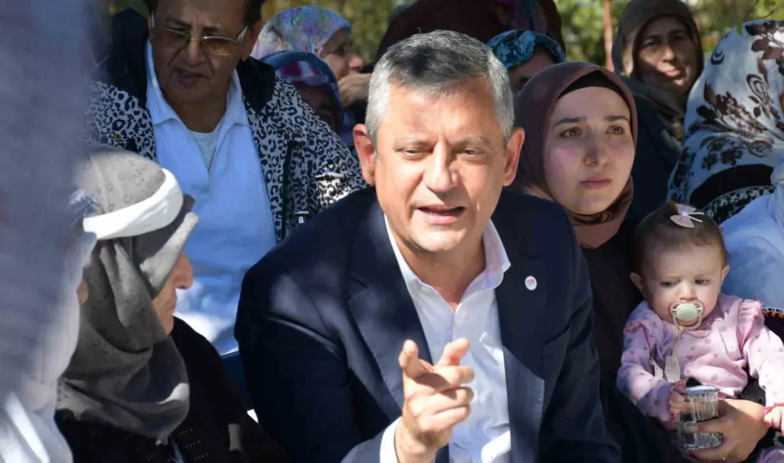 YENİ Parti Genel Başkanı Özgür Özel, saha çalışmaları kapsamında Ardahan’da