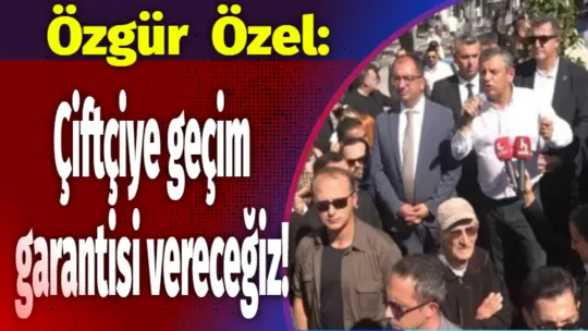 Yeni Parti Genel Başkanı Özgür Özel, “Yeni Parti’nin yeni düzeninde