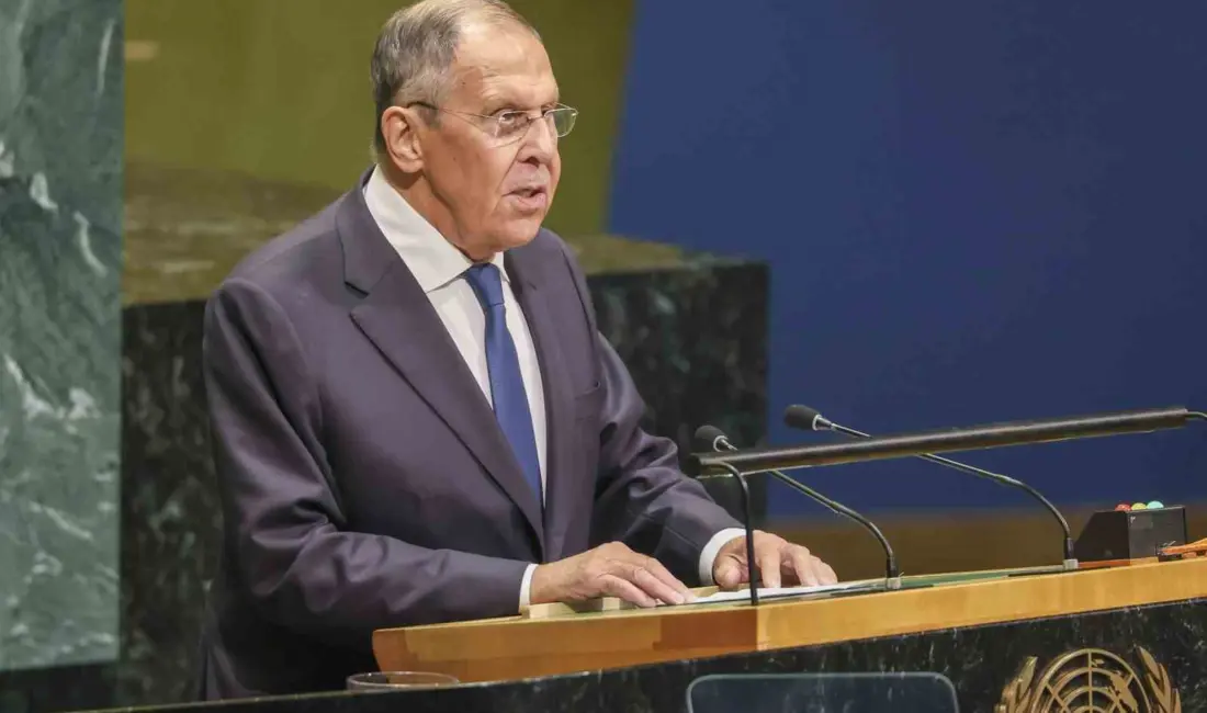Rusya Dışişleri Bakanı Sergey Lavrov, Birleşmiş Milletler (BM) 81. Genel