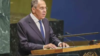 Rusya Dışişleri Bakanı Sergey Lavrov, Birleşmiş Milletler (BM) 81. Genel
