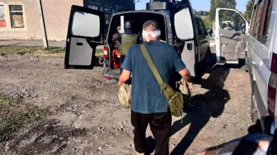 Ukrayna’nın Dnipropetrovsk bölgesinde sivilleri taşıyan minibüse Rusya tarafından insansız hava