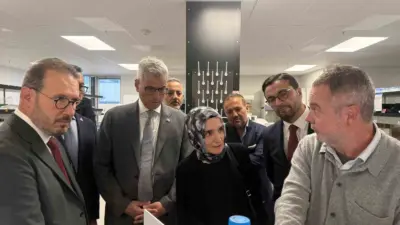 Sağlık Bakanı Prof. Dr. Kemal Memişoğlu, resmi ziyaret kapsamında geldiği