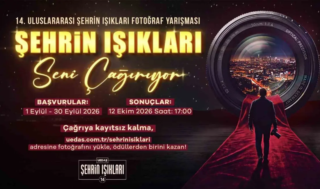 UEDAŞ tarafından bu yıl 14’üncüsü düzenlenen ’Uluslararası Şehrin Işıkları Fotoğraf
