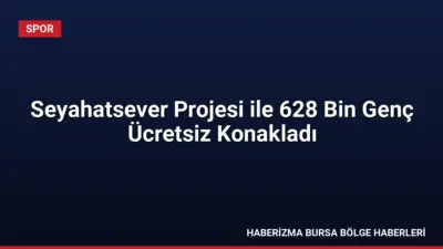 Gençlik ve Spor Bakanlığı'nın Seyahatsever projesiyle son 5 yılda 628