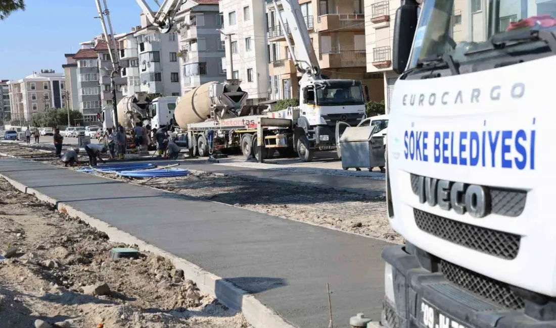 Söke Belediyesi tarafından kentin daha modern, sağlıklı ve yaşanabilir bir