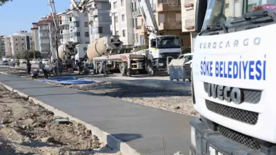Söke Belediyesi tarafından kentin daha modern, sağlıklı ve yaşanabilir bir